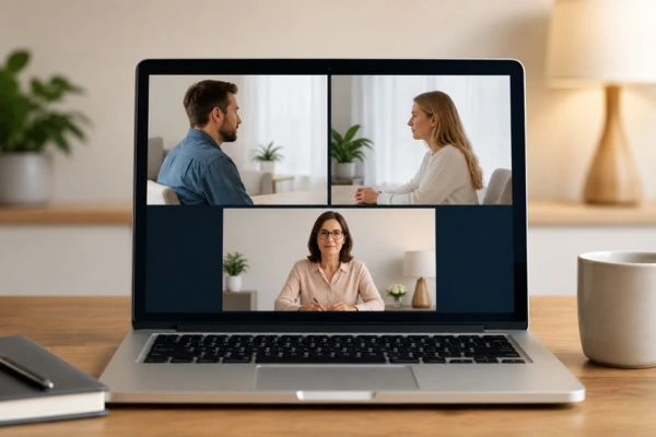 Image of online shuttle mediation Workington